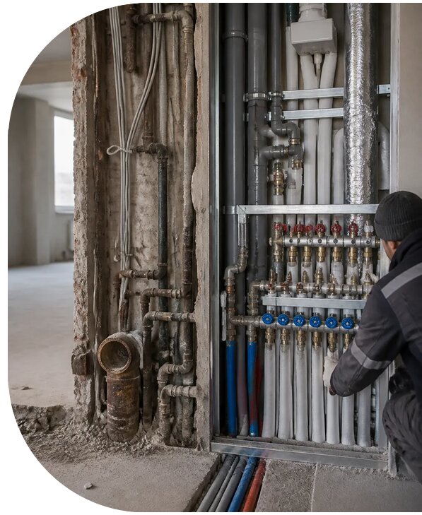 Реконструкция инженерных систем в Елабуге от 151920 р. | АПаруса-Лбг