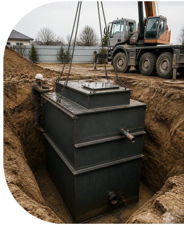 Монтаж кессона для скважины в Елабуге от 25320 р. | АПаруса-Лбг