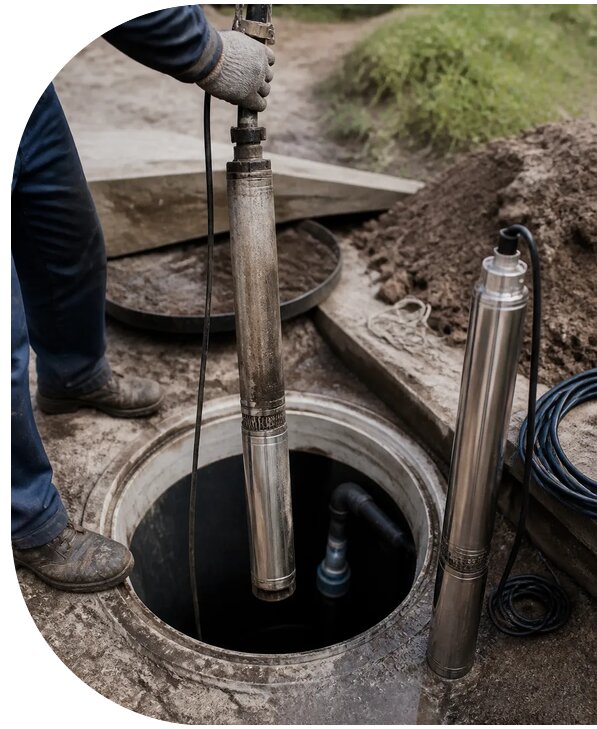 Замена скважинного насоса в Елабуге от 12154 р. | АПаруса-Лбг